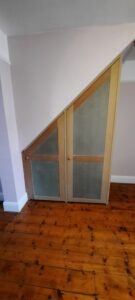 Under stairs storage